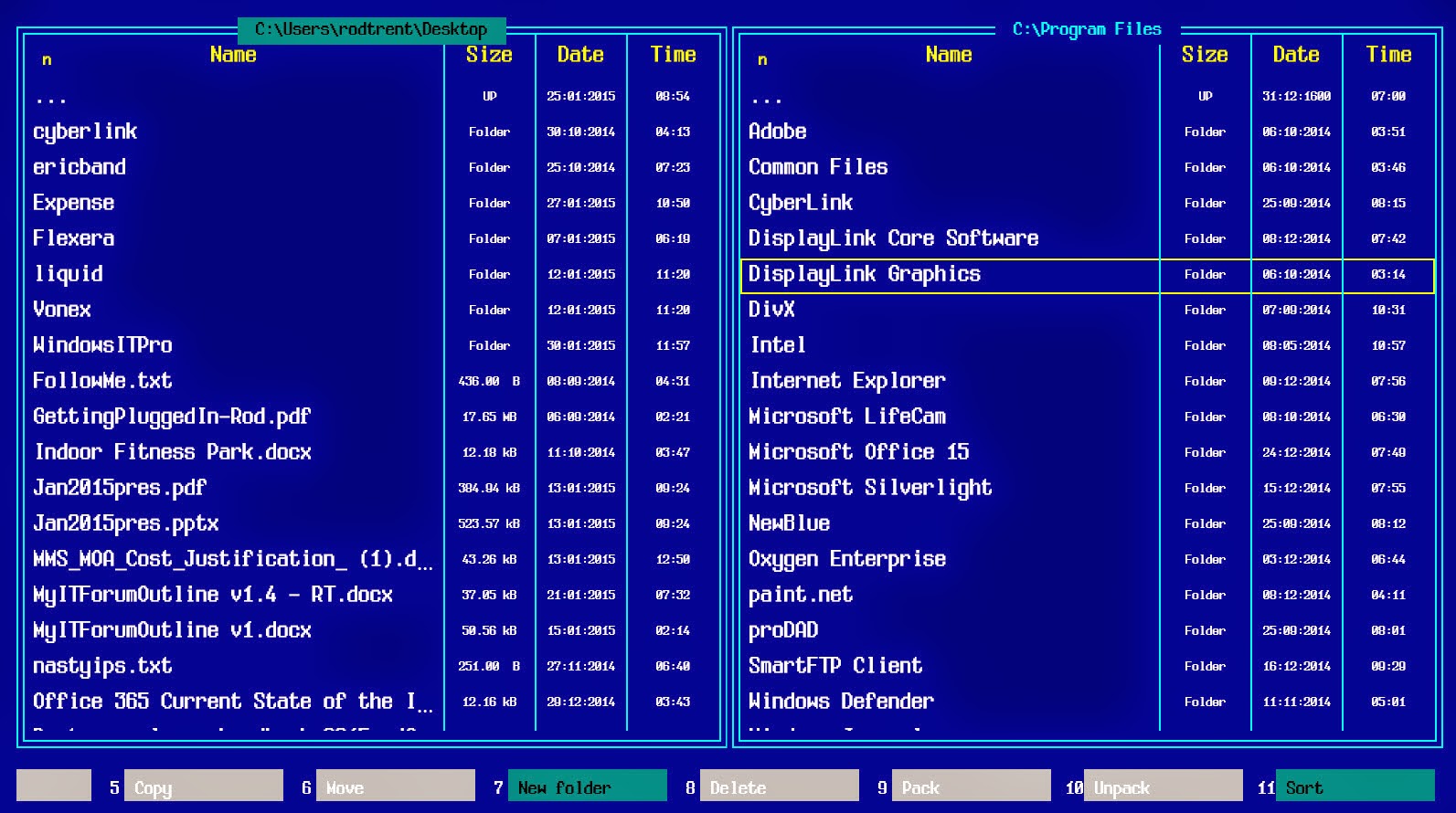 Everything Windows 10 Windows 8.1 Goes Retro with XTree Clone