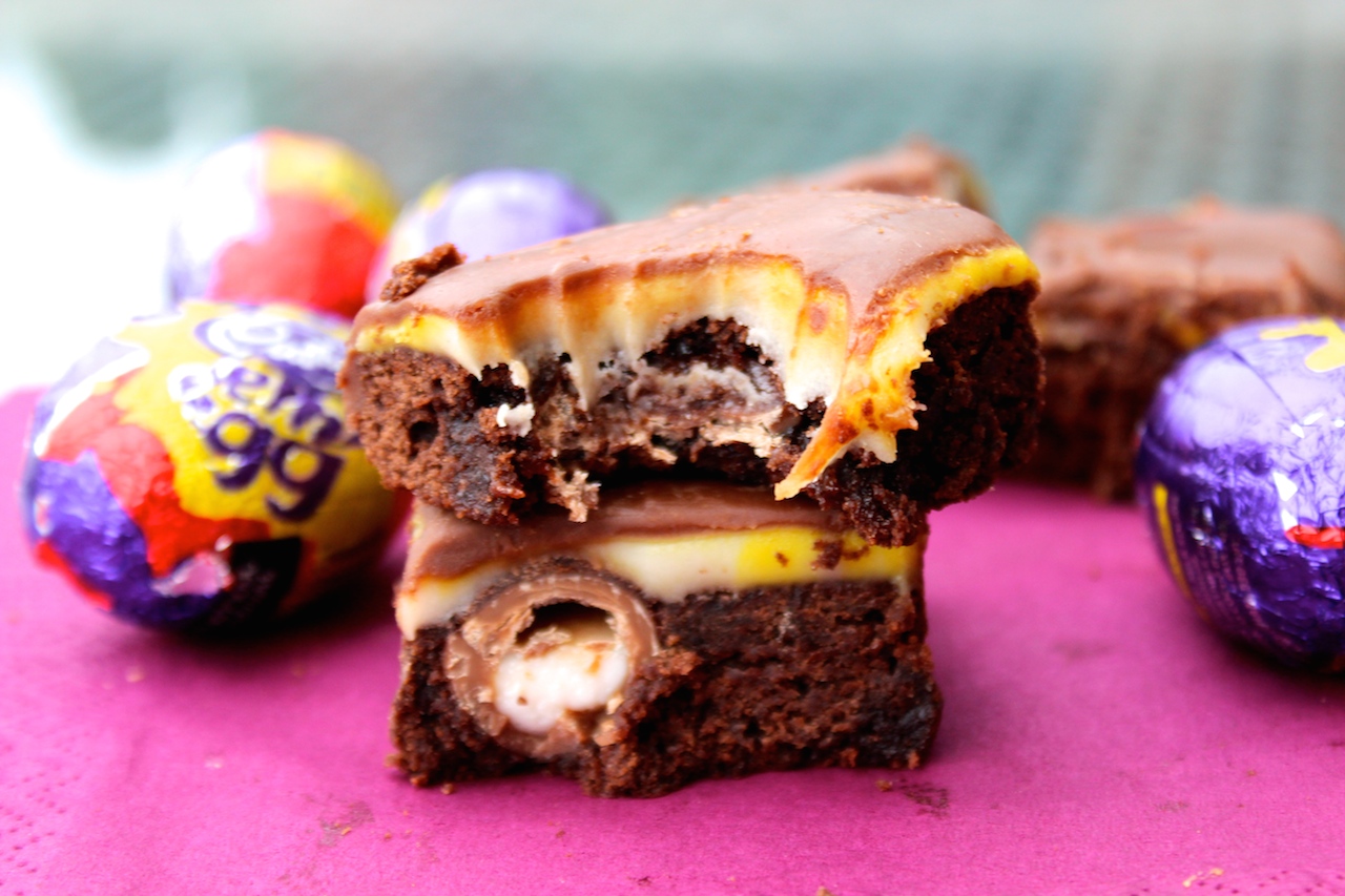 Cadbury Creme Egg Brownies Hot Chocolate Hits