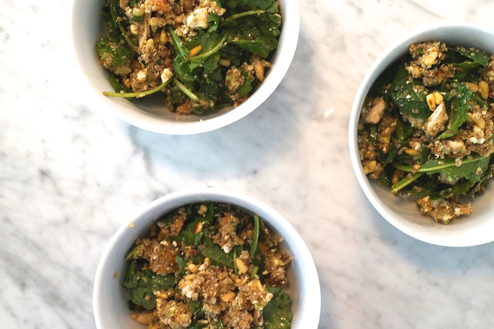 siriously delicious Kale, Quinoa and Chicken Salad