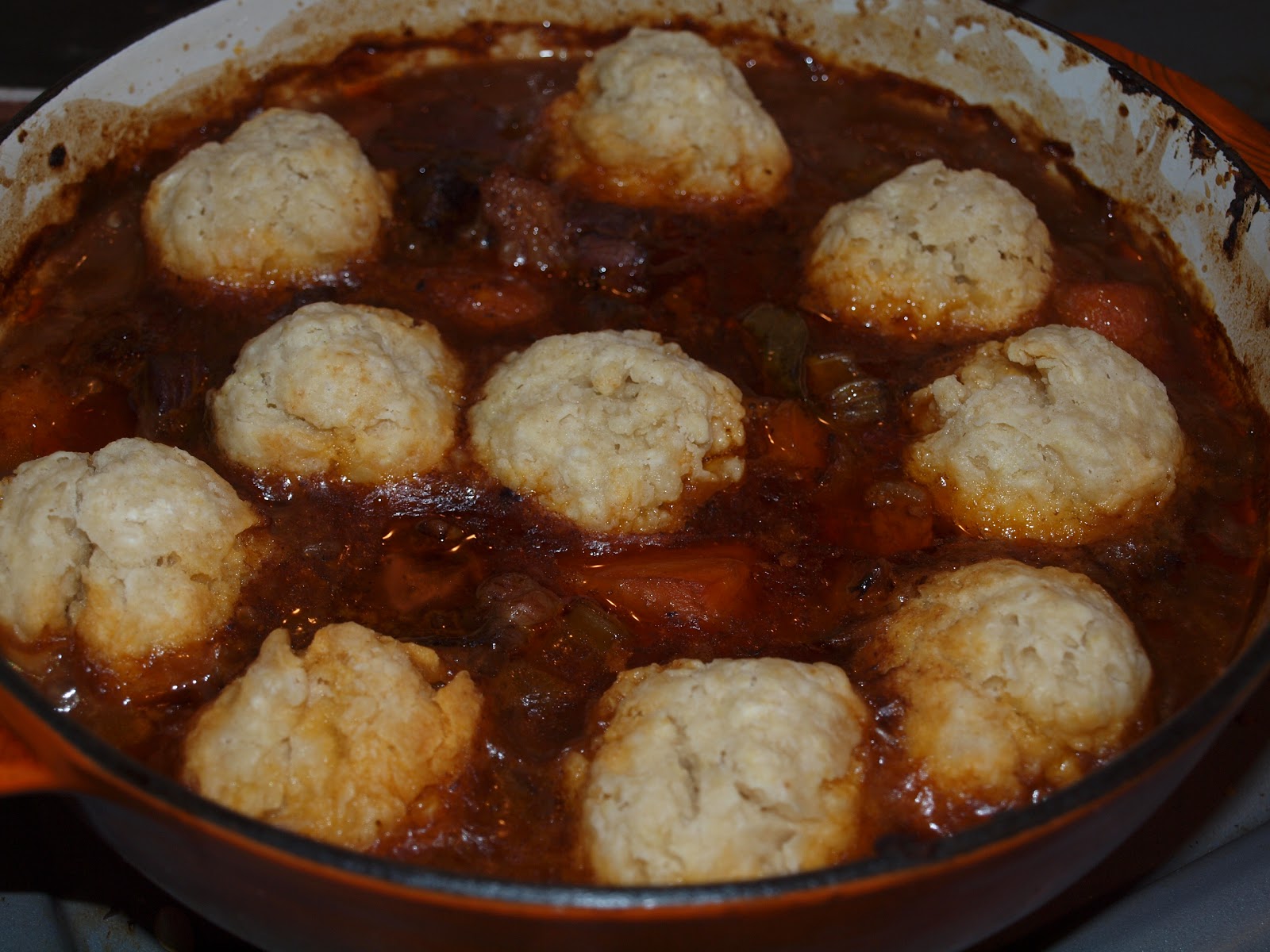 Jen's Place Beef Stew & Dumplings