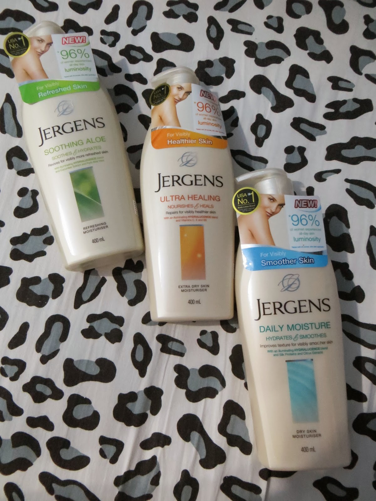Mia's Review New Jergens Body Lotion [Sponsored] MollyMia