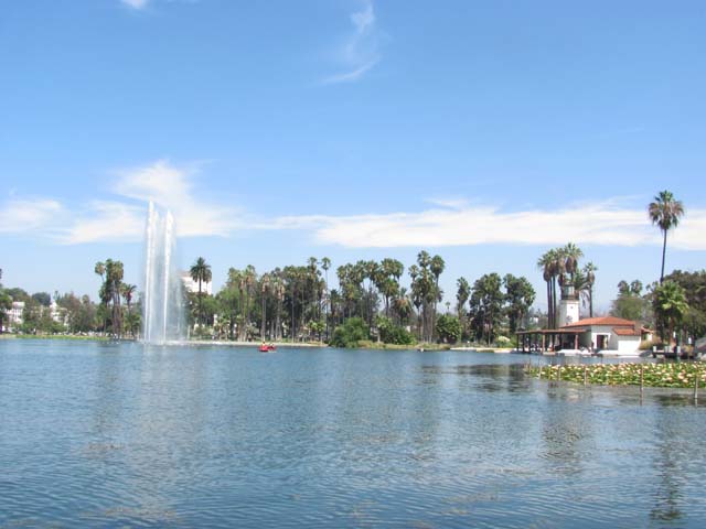 Out & About--Walking (and Rowing) through the History of Echo Park Lake