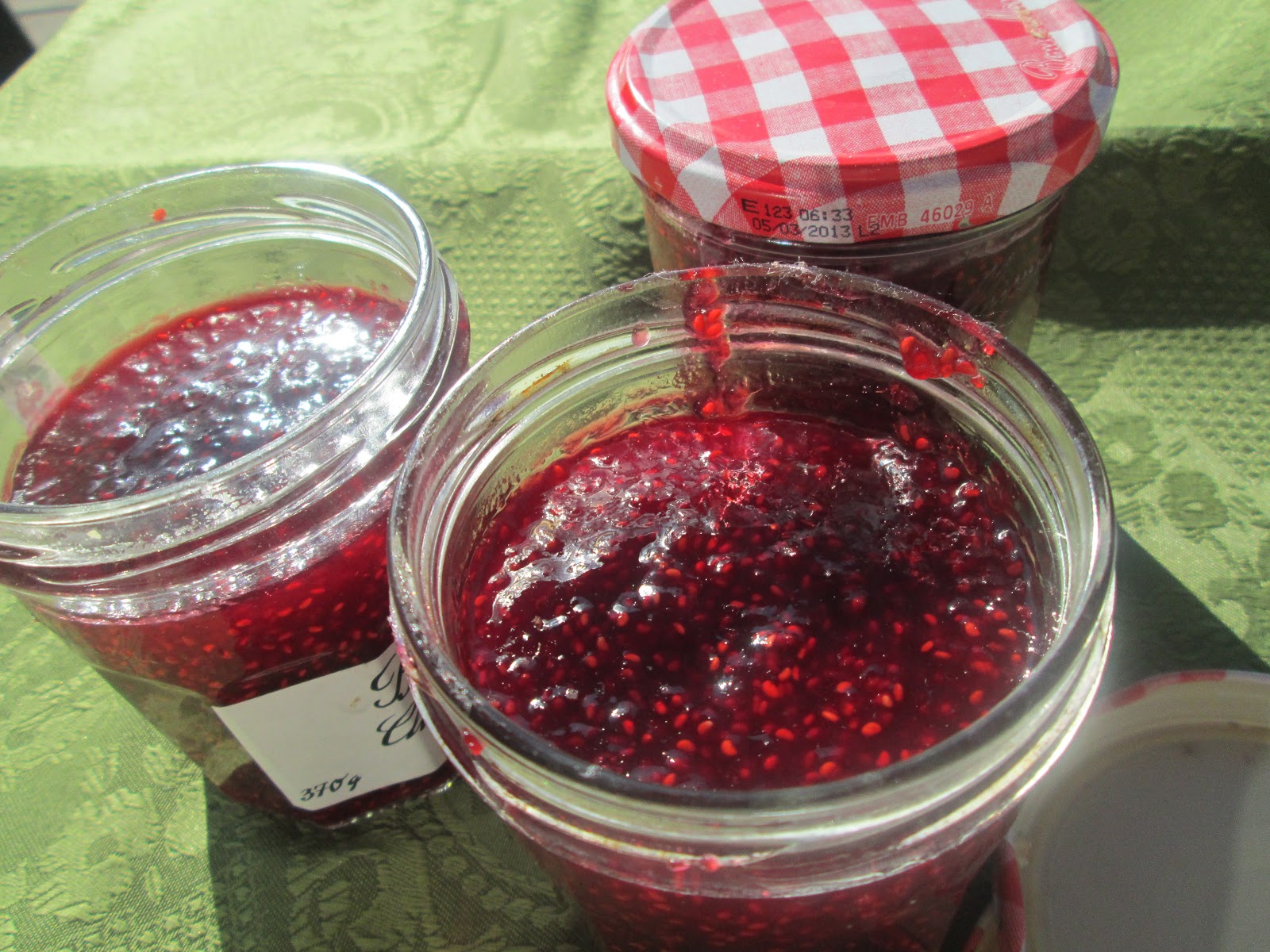 Canela kitchen (gloria) Microwave raspberry jam