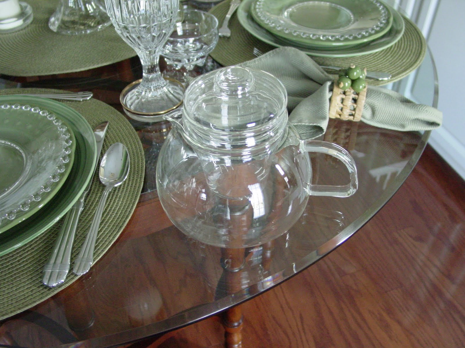 A Hint of Home Candlewick Dishes