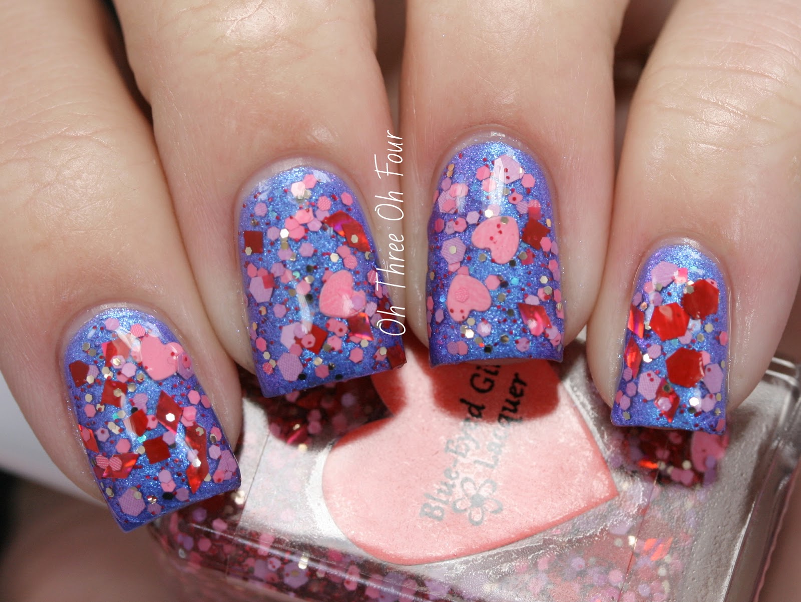 Blue-Eyed Girl Lacquer Idealistic Future Swatch