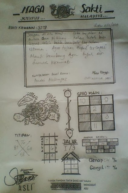 Campuran Syair Sakti Syair Naga Sakti