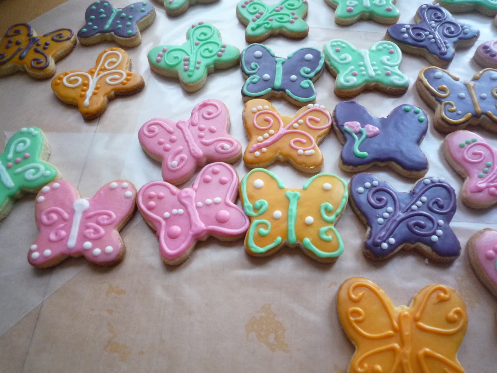 A Busy Mom's Blog Butterfly Cookies