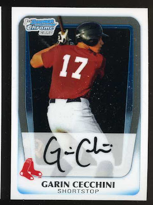 2011 Bowman Chrome Garin Cecchini
