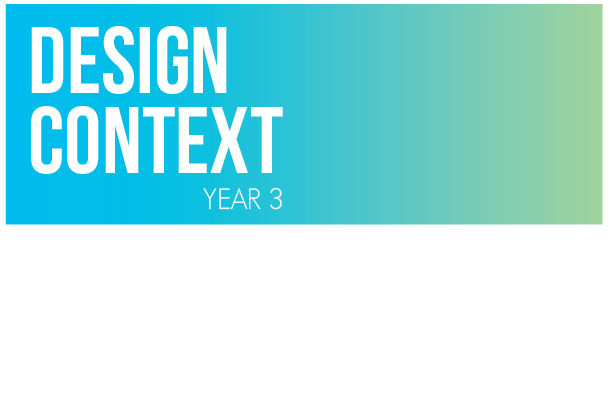 Design Context Year 3