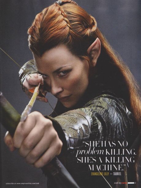 El Hobbit: La Desolación de Smaug, portada de Empire Magazine El Hobbit: La Desolación de Smaug, portada de Empire Magazine