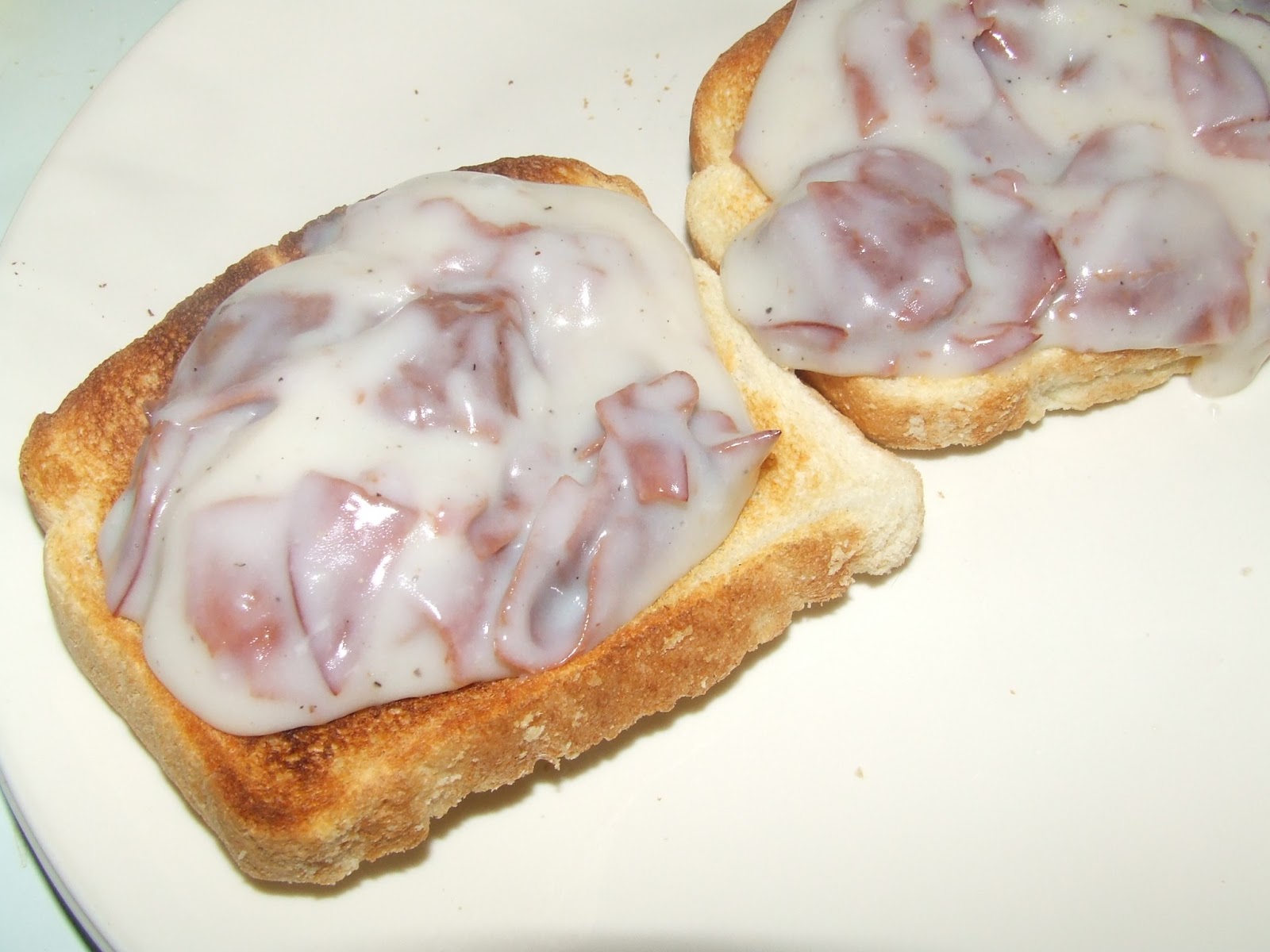 Stuff by Cher: Creamed Chipped Beef over Toast