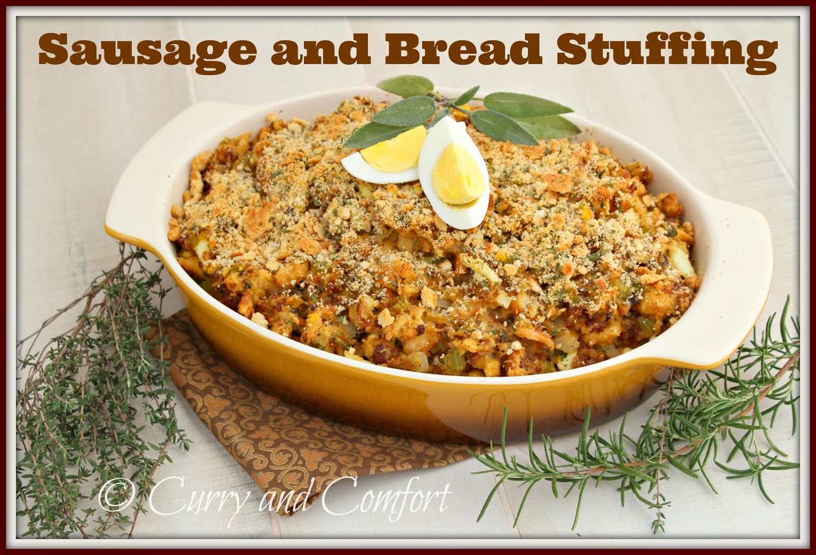 Kitchen Simmer Sausage and Bread Stuffing