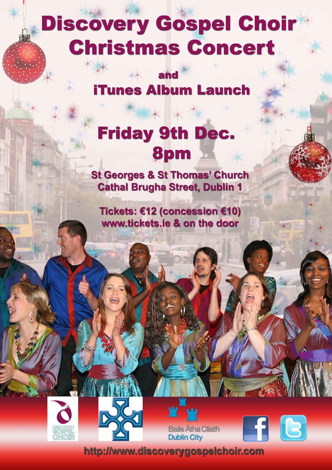 EVENT DISCOVERY GOSPEL CHOIR'S CHRISTMAS CONCERT Towsyn's
