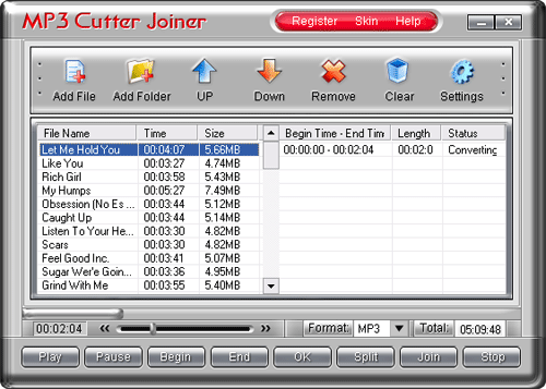 Free MP3 Splitter,MP3 Joiner,MP3.