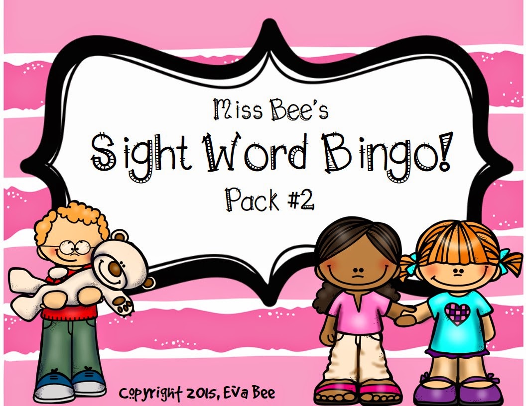 Sight Word Bingo Pack #2