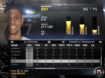 Brandon Roy Timberwolves