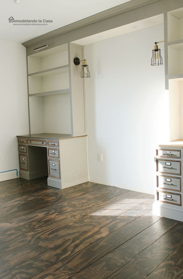 DIY Builtins Around Bed Final Reveal Remodelando la Casa