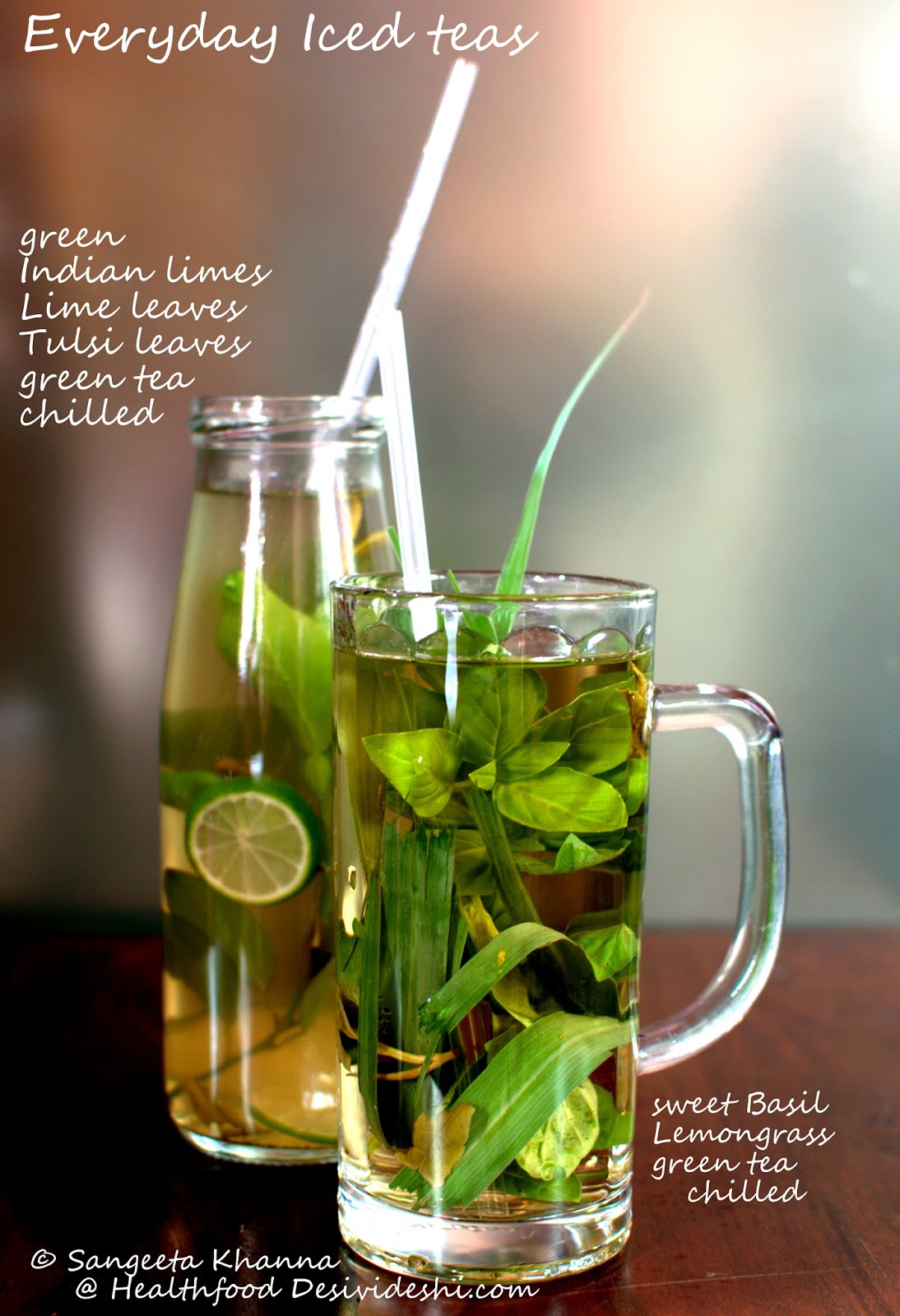 home made 'real' iced teas basic recipe of Iced tea staying away