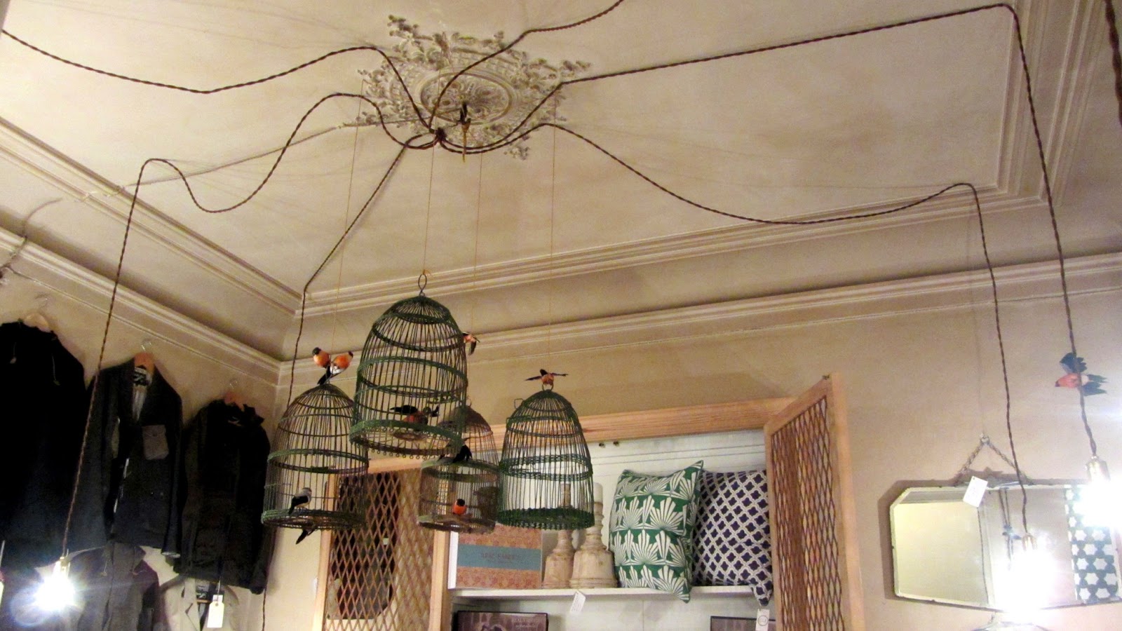 MadameMademoiselle: DIY lámpara de araña