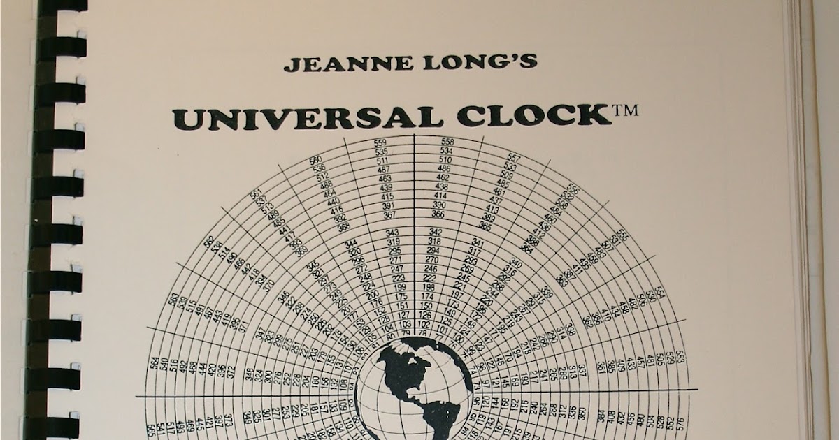 The Universal Clock By Jeanne Long Pdf