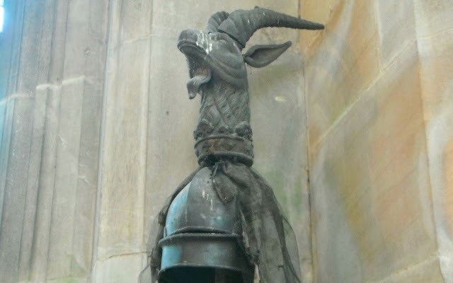 Helmet in Blithfield Church