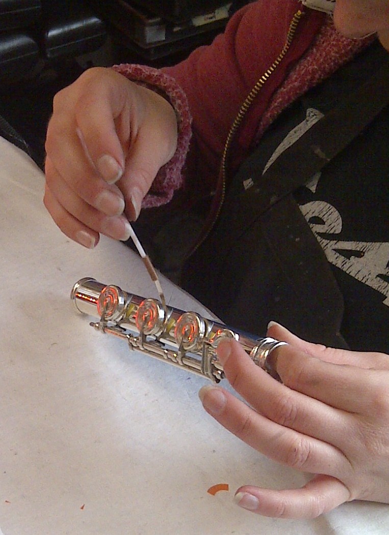 Repair My Flute CloseUp on Shimming