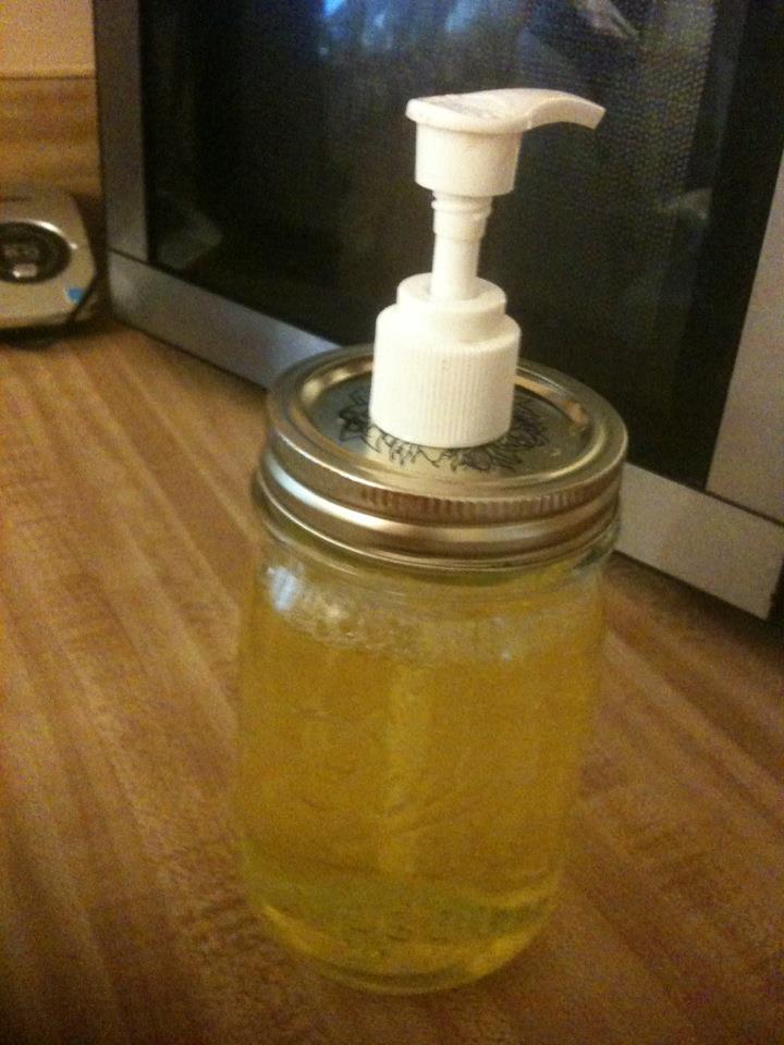Ball Jar Dish Washing Liquid