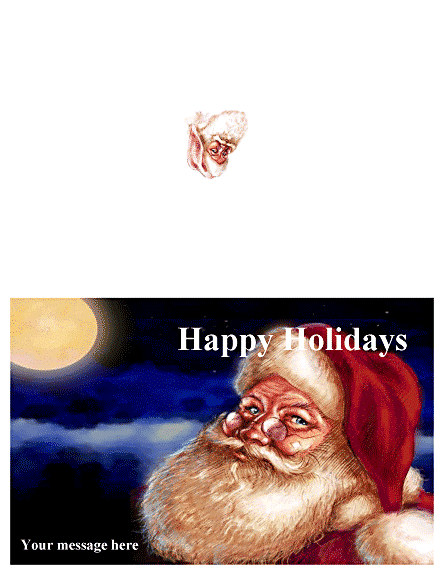 Office 2007 Greeting Card Template