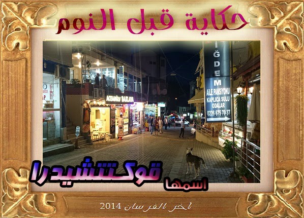 مدونة آخر الفرسان حكاية قبل النوم اسمها قوكـتـشـيدرا Gokcedere