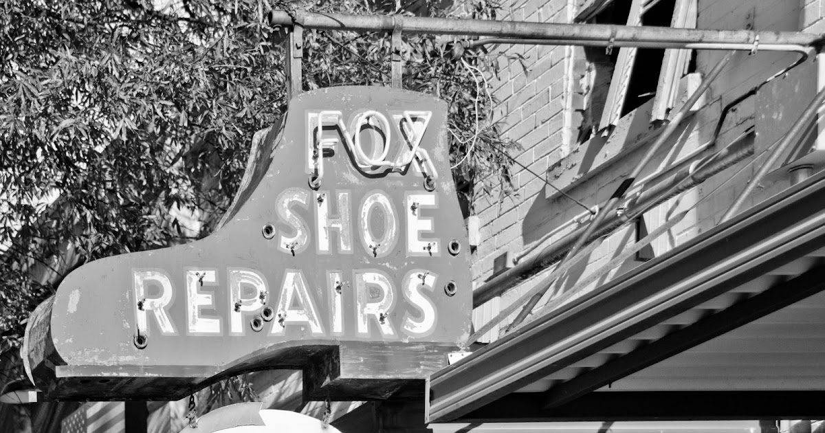 Augusta Daily Photo Downtown Shoe Repair Shop
