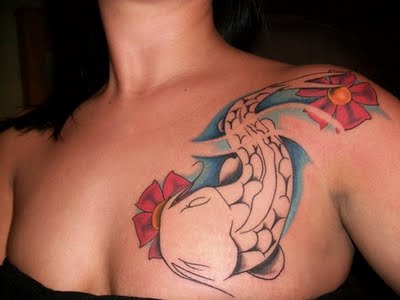 Japannese design tattoo art