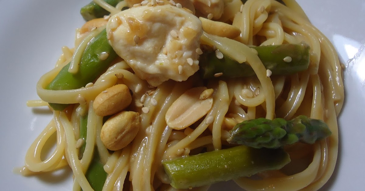 A Hungry Teacher.................... Sesame Noodles with Chicken & As
