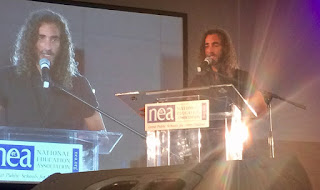 Thank you, my friends, for helping me to be named NEA Social Justice Activist of the Year!