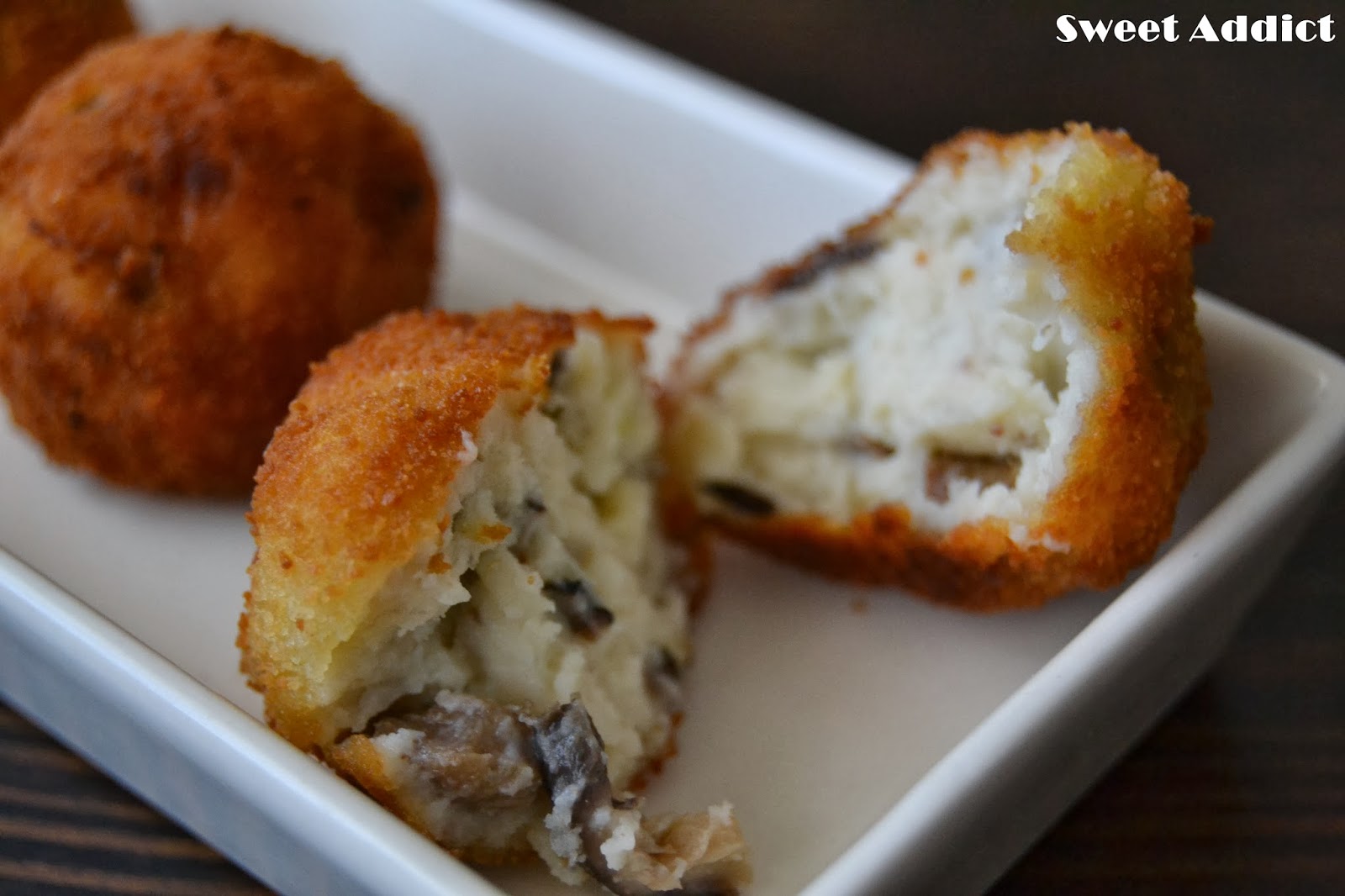 CROQUETAS DE SETAS Sweet Addict
