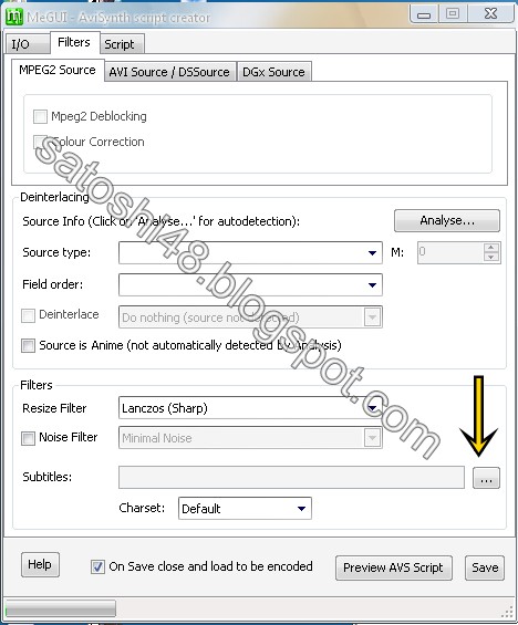 Step 3 Hardsub Anime dengan Megui