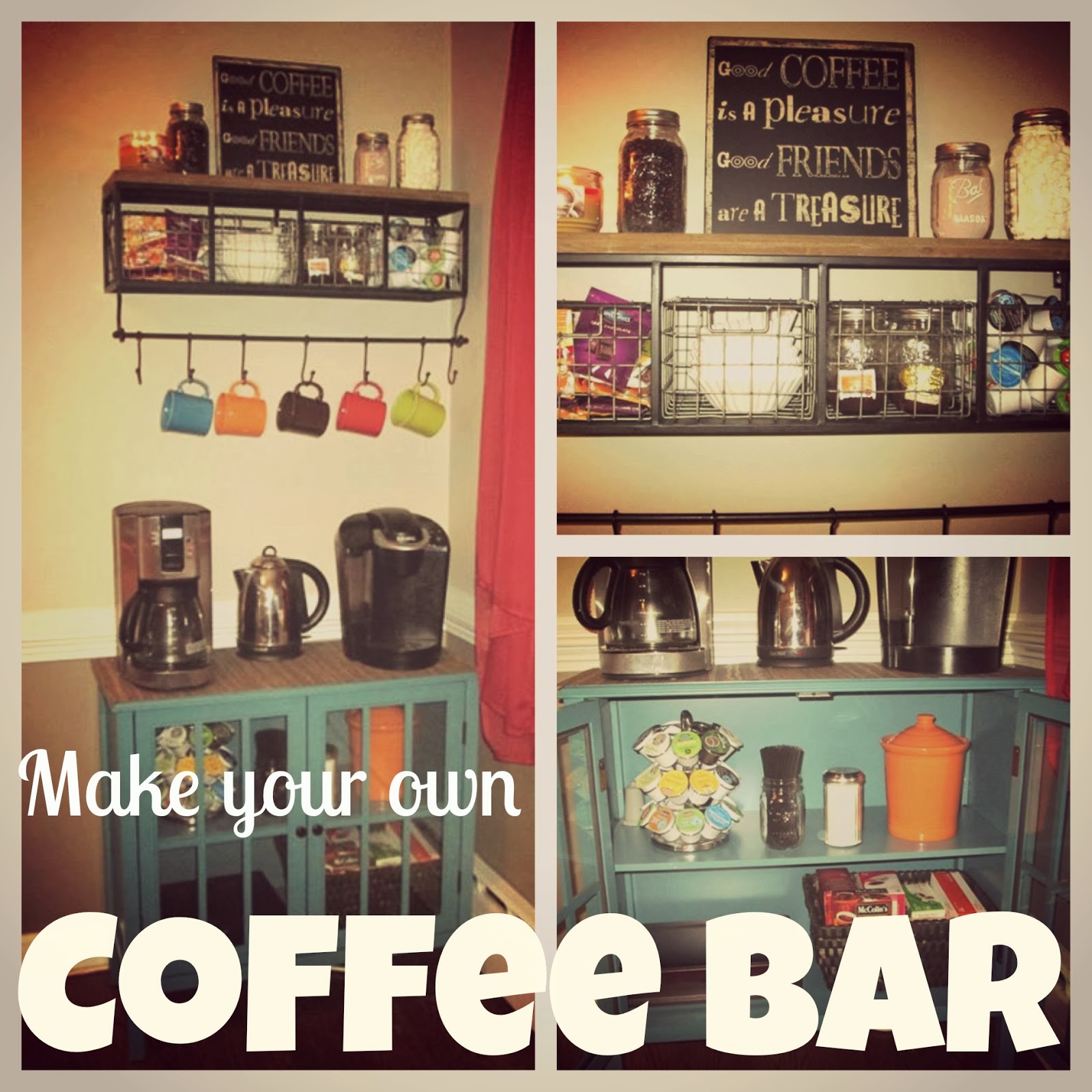 Coffee Bar Ideas: How to Create a Coffee Bar Area in Your Kitchen