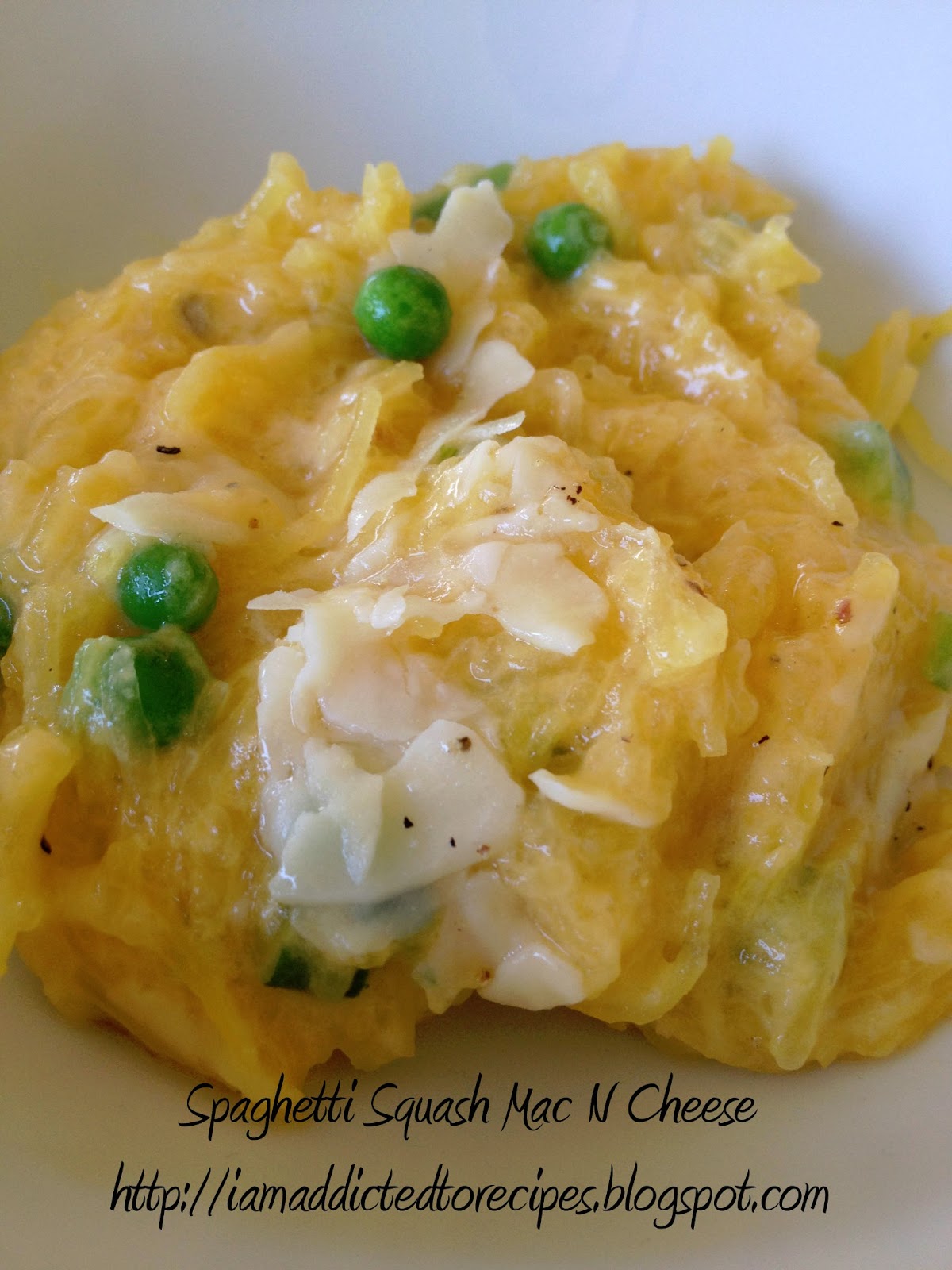 Addicted to Recipes Spaghetti Squash Mac N Cheese