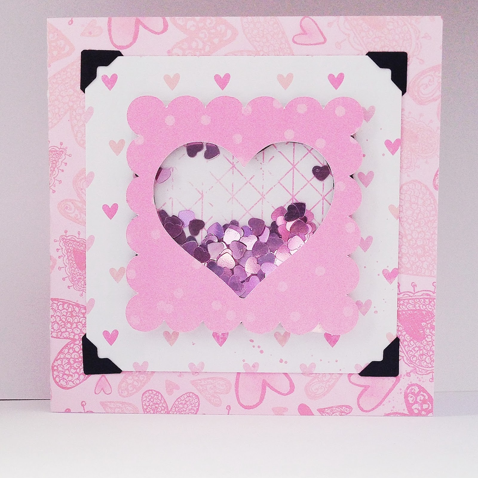 Easy Shaker Box Card Tutorial Kelly Creates