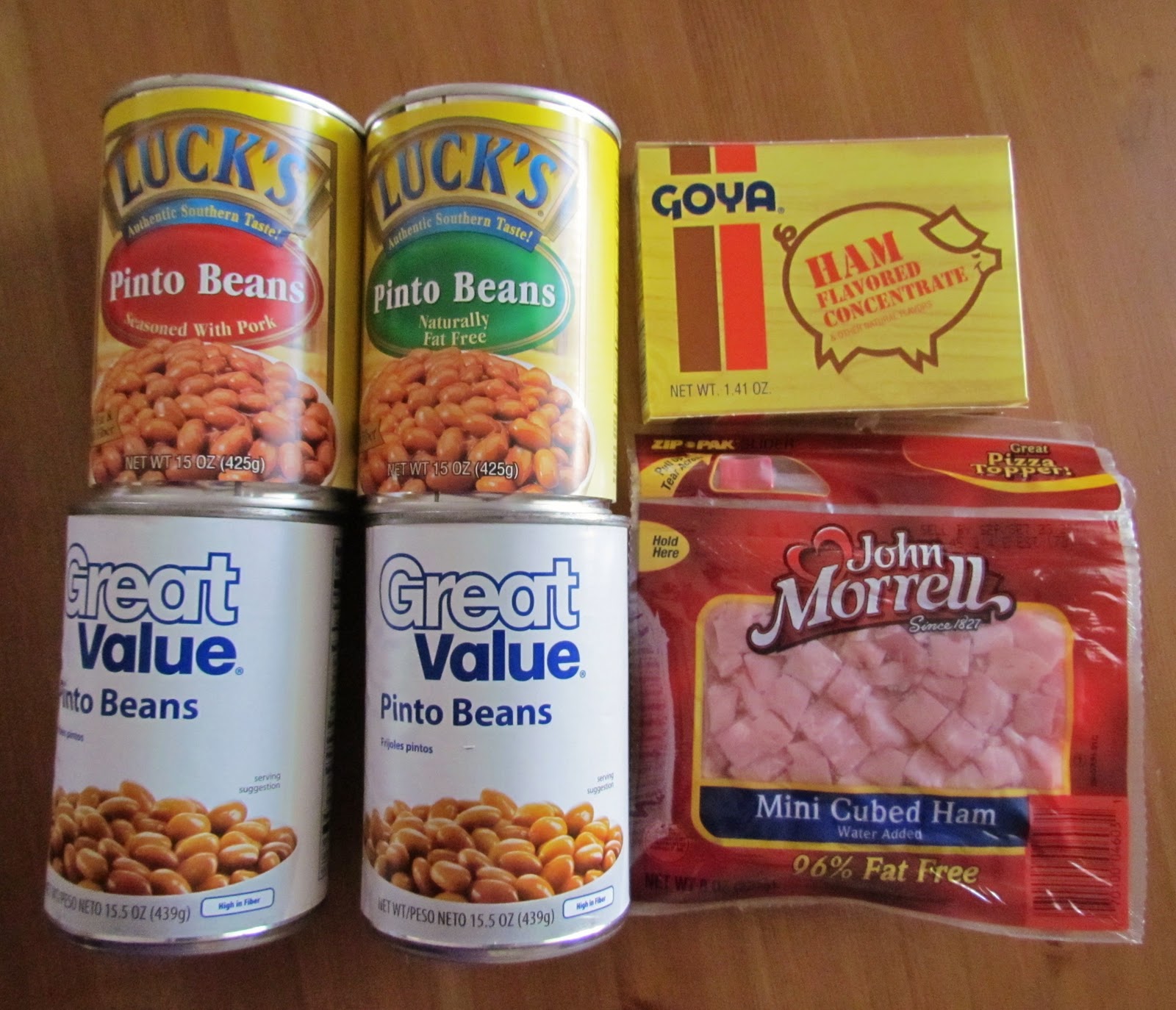 canned pinto beans and ham hock recipe