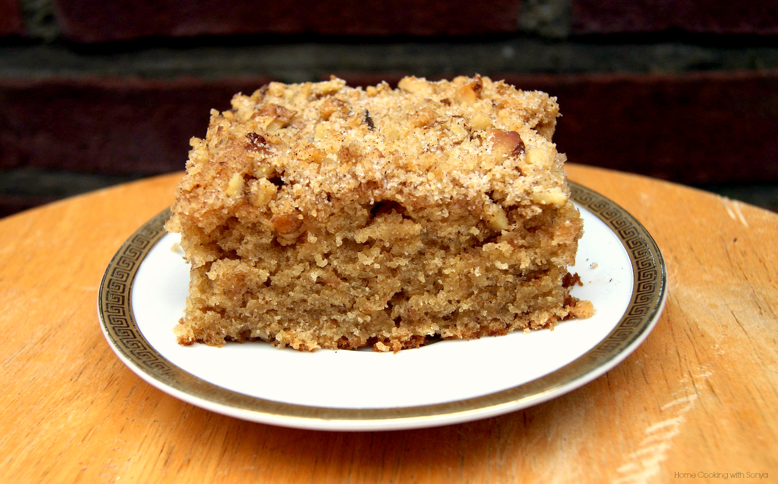 Home Cooking with Sonya Cowboy Coffee Cake
