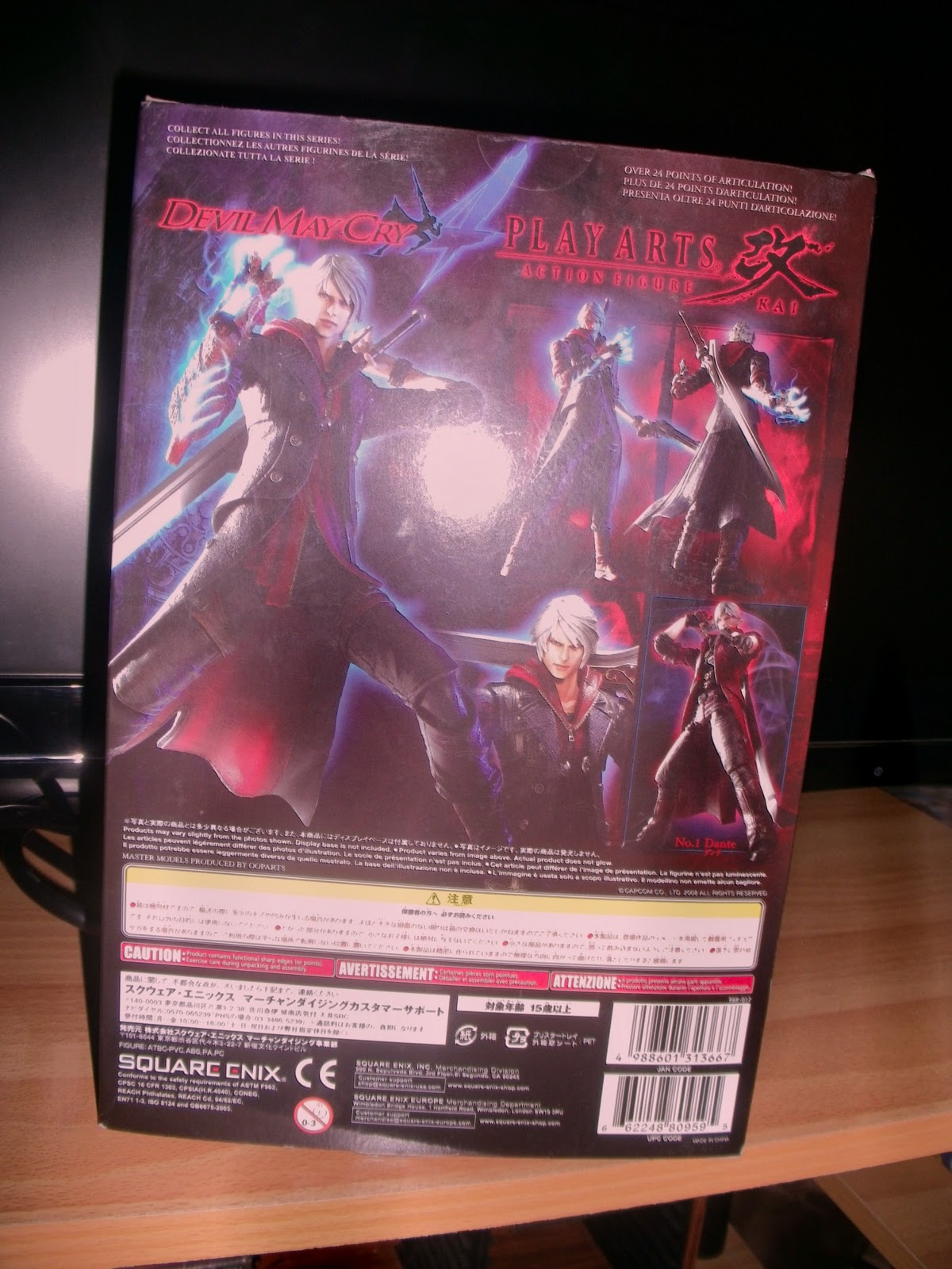 Angels and Summer: Play Arts Kai Dante - Devil May Cry 4 Review