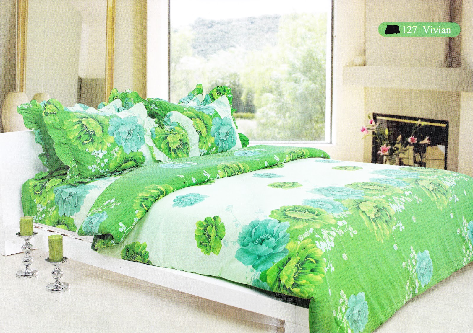Grosir Sprei Murah Tanah Abang Bed Cover My Love Selimut Tattoo ...