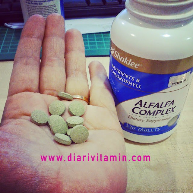 Cara Makan Alfalfa Shaklee untuk Ibu Menyusukan Bayi Diari Vitamin