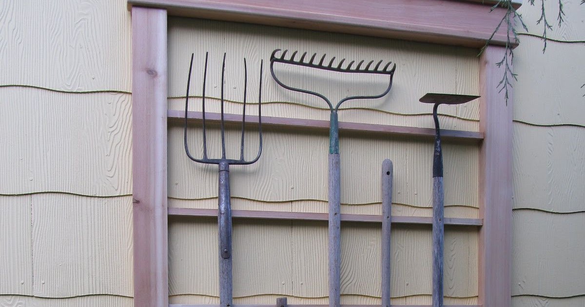 Montana Wildlife Gardener Repurposed Garden Tool Trellis