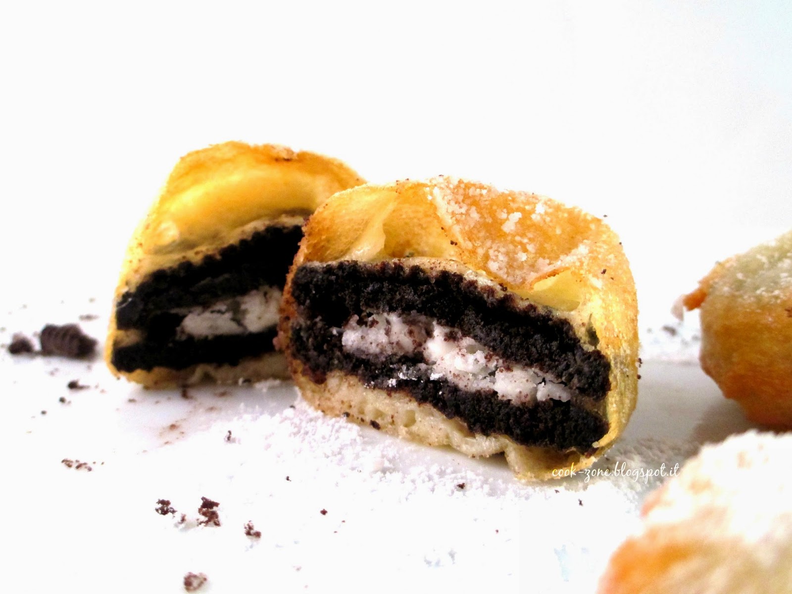 CoOk ZoNe Deep Fried Oreos... Semplicemente Oreo fritti!