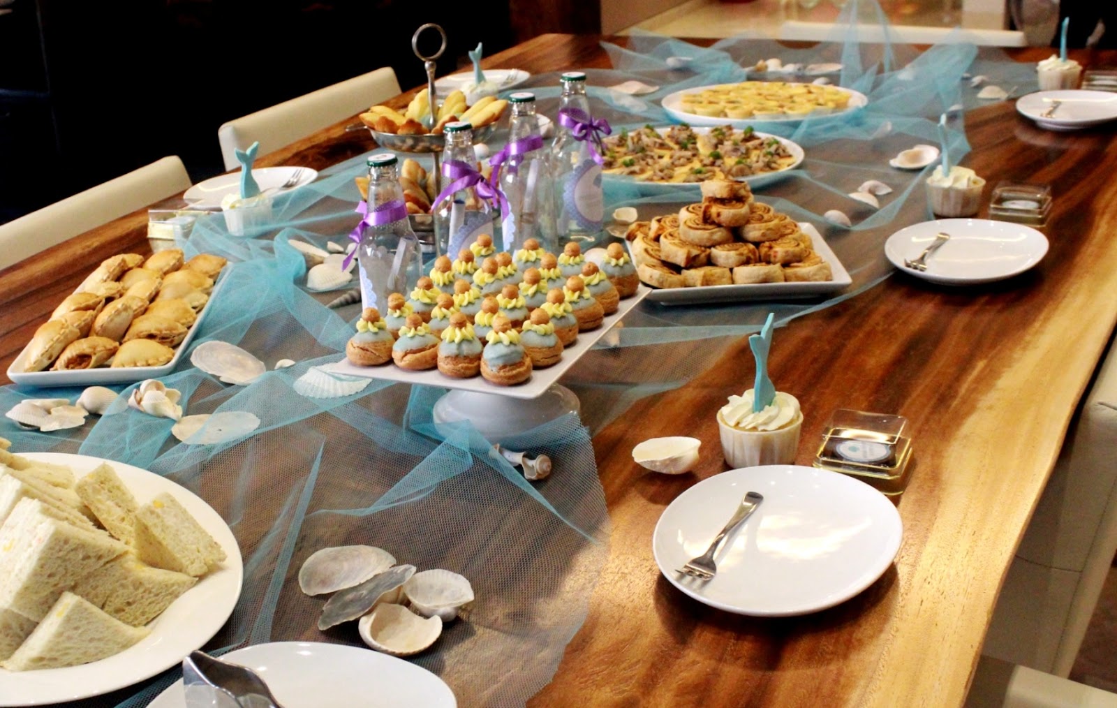 Dessert Inc Under The Sea Birthday Blue Dessert Table