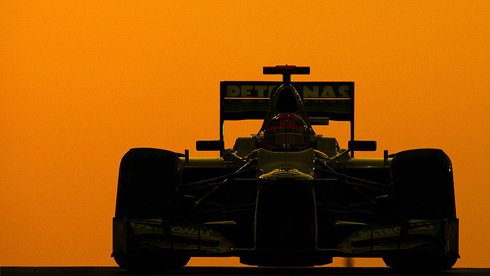 Schumacher made a mistake in qualifying