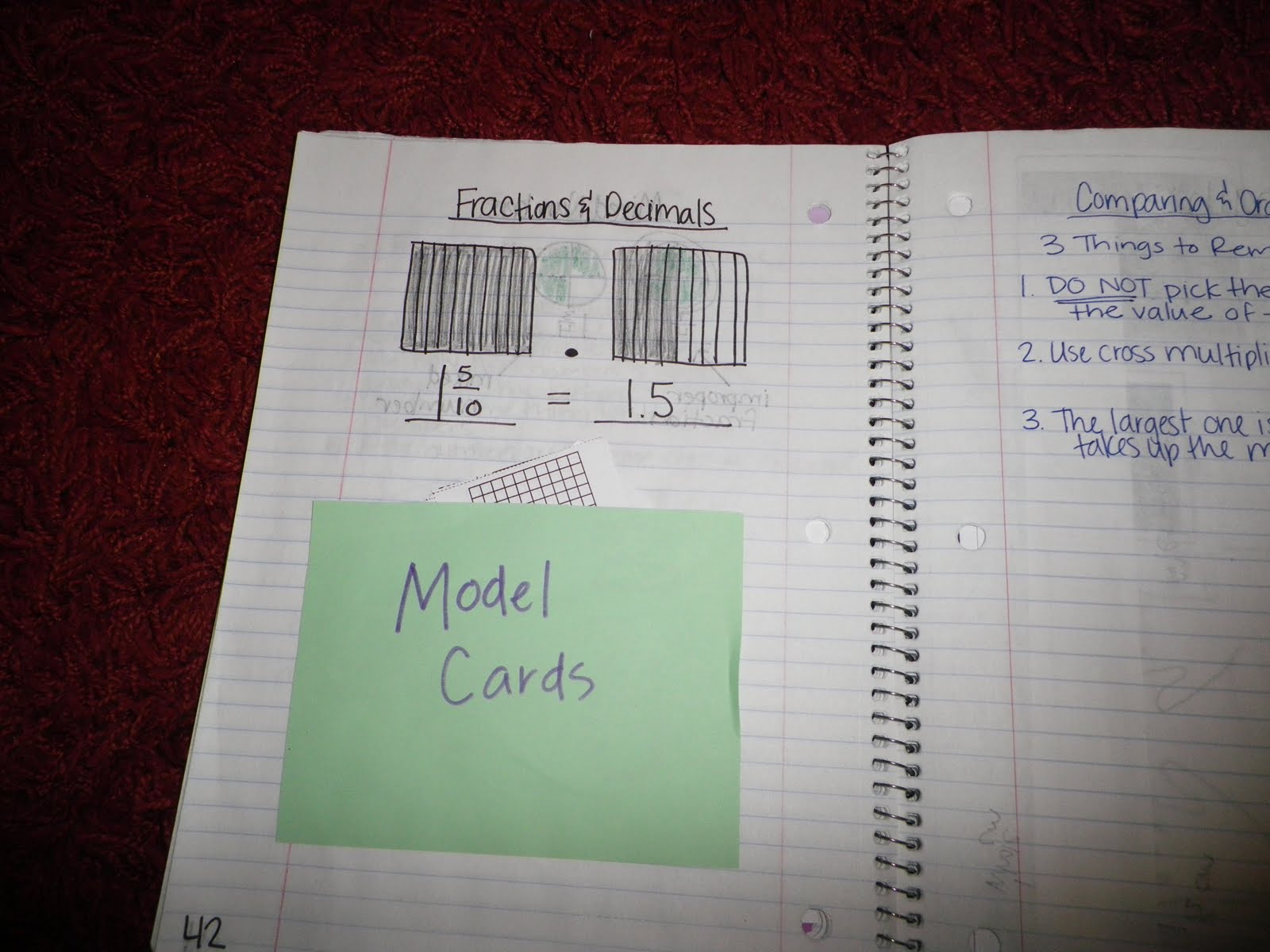 Tales of Frogs and Cupcakes Math Notebooks