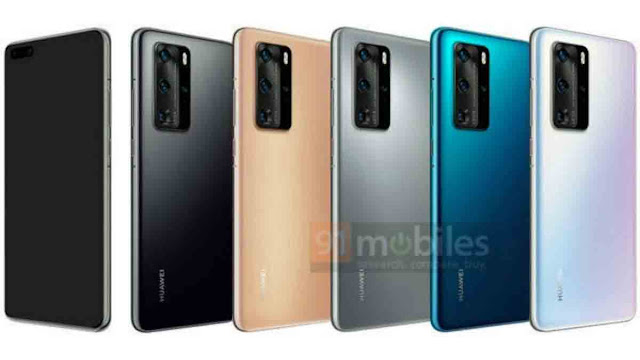مواصفات وسعر سلسلة Huawei P40 احدث التسريبات مواصفات وسعر سلسلة Huawei P40 احدث التسريبات