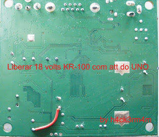 kr100+placa Transformando Pc40, Pc30, Ibox, Lsbox, ProOne e Kr100 em Uno.